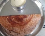 A picture of step 13 of Sprouted Ragi Dosa.