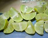 A picture of step 2 of Green Chilli Lemon Ginger Pickle.
