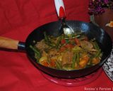 A picture of step 6 of Green Beans Stew With Beef خورشت لوبیا سبز.