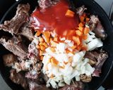 Фото кроку 3 до Рёбрышки с овощами.