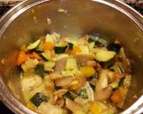 Foto del paso 4 de la receta Pastel de verduras con boletus en microondas