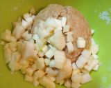 Foto del paso 4 de la receta: Mini tartas de manzana y pera. (Acompañada de fresas)