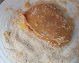 Foto del paso 6 de la receta: 🐷 Lomo empanado 🥖 con queso 🧀 y pimientos 🫑 del Padrón