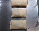 Foto langkah ke 4 dari resep Kebab Pisang Coklat Keju Panggang.