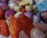 Foto langkah ke 3 dari resep Nasi Cumi Daun Jeruk.