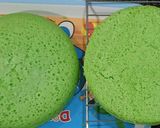 Foto langkah ke 8 dari resep Pandan Melaka Cheesecake Tanpa Terigu Part 2.