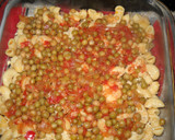 Foto del paso 5 de la receta: Fideos coditos en salsa con arvejas
