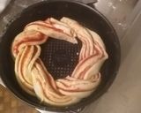 Une image de l'étape 3 de Couronne de Noël cranberries.