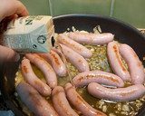 Foto del paso 3 de la receta: Salchichas de pollo al vino blanco
