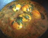 A picture of step 9 of Peyajkoli Dim (Egg cooked with Spring Onion).
