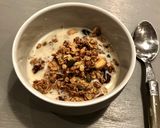 A picture of step 10 of Vegan Banana Granola.
