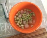 Foto del passaggio 2 della ricetta Gazpacho con seppioline