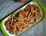 Foto langkah ke 7 dari resep Tempe Gembus Oseng Pedas.