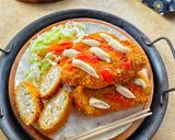 Foto langkah ke 7 dari resep Tahu Katsu dan Salad ala Hokben.