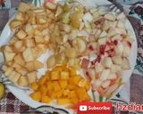 A picture of step 1 of Healthy fruit salad.