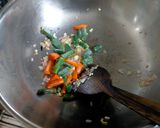 A picture of step 1 of Vegan Pasta Soup.