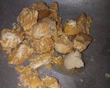 A picture of step 2 of Dry fruits chikki.