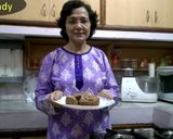 A picture of step 48 of Chocolate Date & Nuts Cake.
