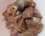 A picture of step 1 of Venison Stifado!!!.