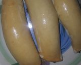 A picture of step 6 of Nutella stuff bread.