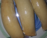 A picture of step 6 of Nutella stuff bread.