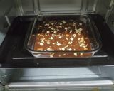 A picture of step 6 of Brownie Cake.