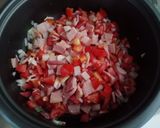 Hình bước làm 3 của món Tomato Bacon Spaghetti
