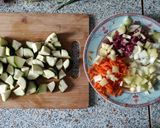Pas rețetă Noodles cu zucchini și chorizo 2 fotografie