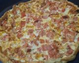 Foto del paso 7 de la receta: Tarta básica de jamón, queso y tomate