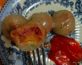 Foto langkah ke 9 dari resep Baso Aci kuah isi kornet.