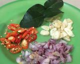 Foto langkah ke 4 dari resep TUMIS DAUN PEPAYA IKAN TERI (tidak pait).