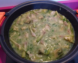Foto del paso 5 de la receta: Alcachofas con langostinos y salsa verde