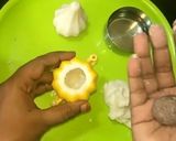 A picture of step 8 of Mittai Kozhukattai.
