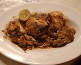 A picture of step 3 of Bihari Chicken.