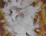 A picture of step 3 of Kfc style chicken garlic fries.