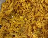 A picture of step 1 of Thor (Banana Stem) Bhaja Bengali Style.