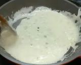 A picture of step 3 of Alfredo fettuccine pasta.