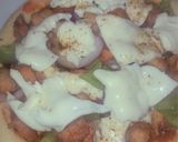 A picture of step 7 of Easy Homemade pizza.