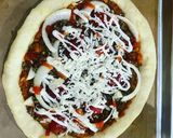 Foto langkah ke 6 dari resep Pizza cheesy bites tanpa ulen dan cepat kalis.