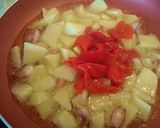 Foto del paso 7 de la receta: Patatas fritas al estilo Formentera con trozos de lomo de cerdo