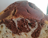 Foto del paso 4 de la receta: 170. Bizcocho de vainilla y chocolate marmolado / Panificadora