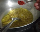 A picture of step 3 of Keema Gobhi.
