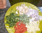 A picture of step 2 of Street style hakka noodles.