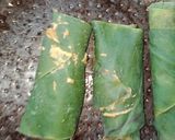 A picture of step 3 of Steam arvii leaves.