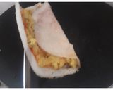 A picture of step 8 of Masala Dosa.