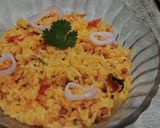 A picture of step 3 of Onion tomato rice.