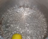 A picture of step 8 of Basbousa.
