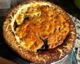 Foto del paso 4 de la receta Pastel de coliflor con vegetales y queso provolone