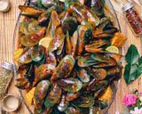 Foto langkah ke 7 dari resep Kerang Ijo Saus Padang.