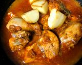 A picture of step 7 of Murgir Jhol (Bengali Chicken Curry).